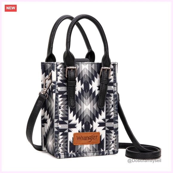 Handbags - Mini Crossbody Bag Cow Print Adjustable Strap Compact Purse